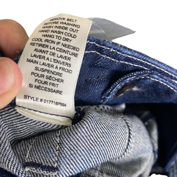 LA VIE REBECCA TAYLOR BELTED HIGH RISE JEAN sz 27 - Picture 13 of 13